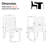 Palozie 36.5" H Upholstered Solid Wood Dining Side Chair 