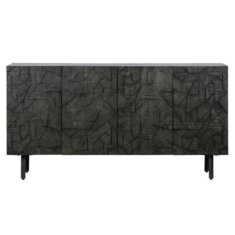 160 Cm Wide Mango Solid Wood Sideboard