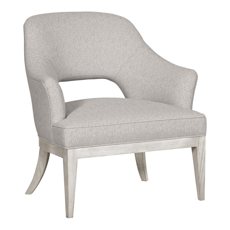 Chaise Kaley de 32,5 po Vanguard, Granite Navada, Casablanca