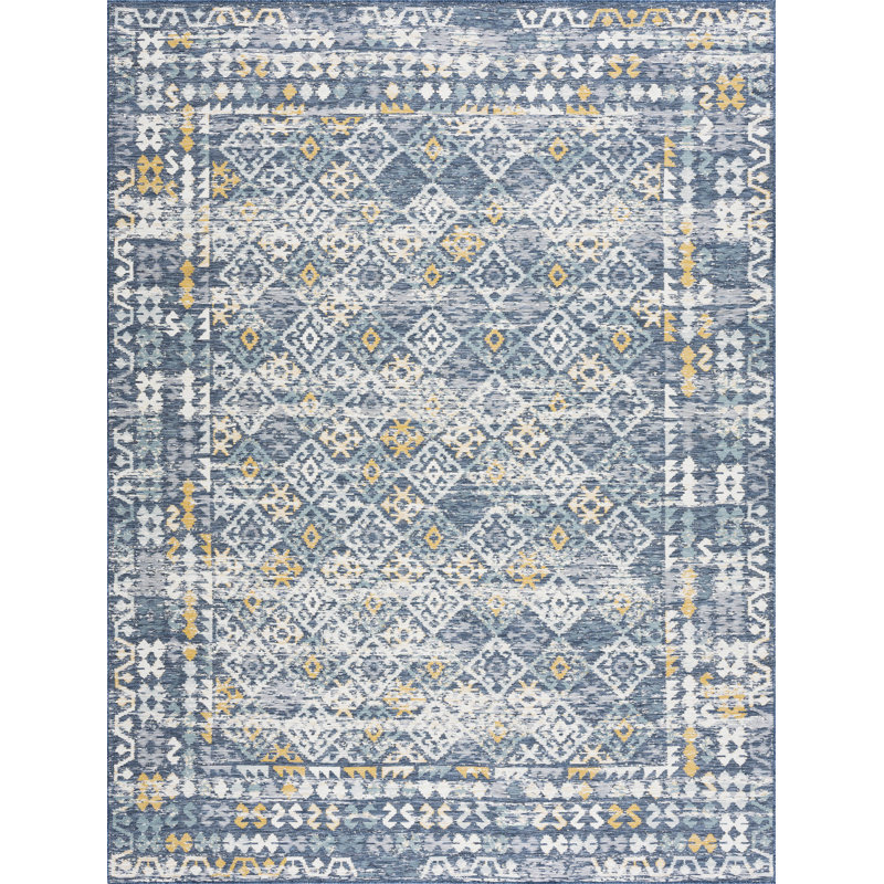 Tapis intérieur / extérieur en polypropylène tissé à plat réversible Deltufo , Rectangle 7 pi 11 po x 10 pi 3 po