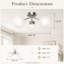 Plafonnier semi-encastré 17 po 3 lumières-1595599711