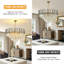 Lustre à niveaux 17 lumières Norgren-62186944