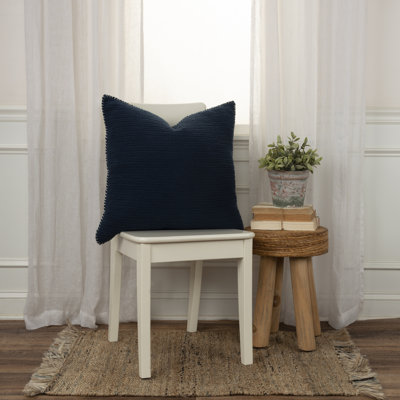 100% Cotton (Poly Filled) Throw Pillow