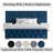 Titian 3 Pieces Bedroom Set-1416260121-1416260198