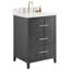 Iconic 24" Freestanding Standard Single Bathroom Vanity with Top-344104903-344556879