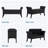 Sholom Modern Upholstered Storage Bench with Rolled Arms-1475459312
