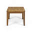 Table d'appoint d'extérieur en bois d'acacia
