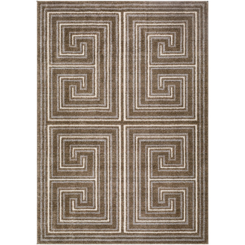Eliya Machine Woven Rug, Rectangle 6'7" x 9'