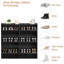 36 Pair Flip Down Shoe Storage