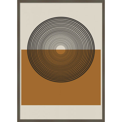 Retro Landscape Print