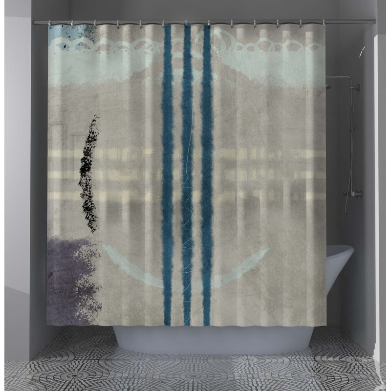 Calea Abstract Shower Curtain