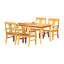 Osborne Outdoor - Piece Teak Dining Set-1961488105