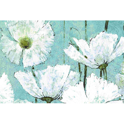 " Textured Floral " Painting Print