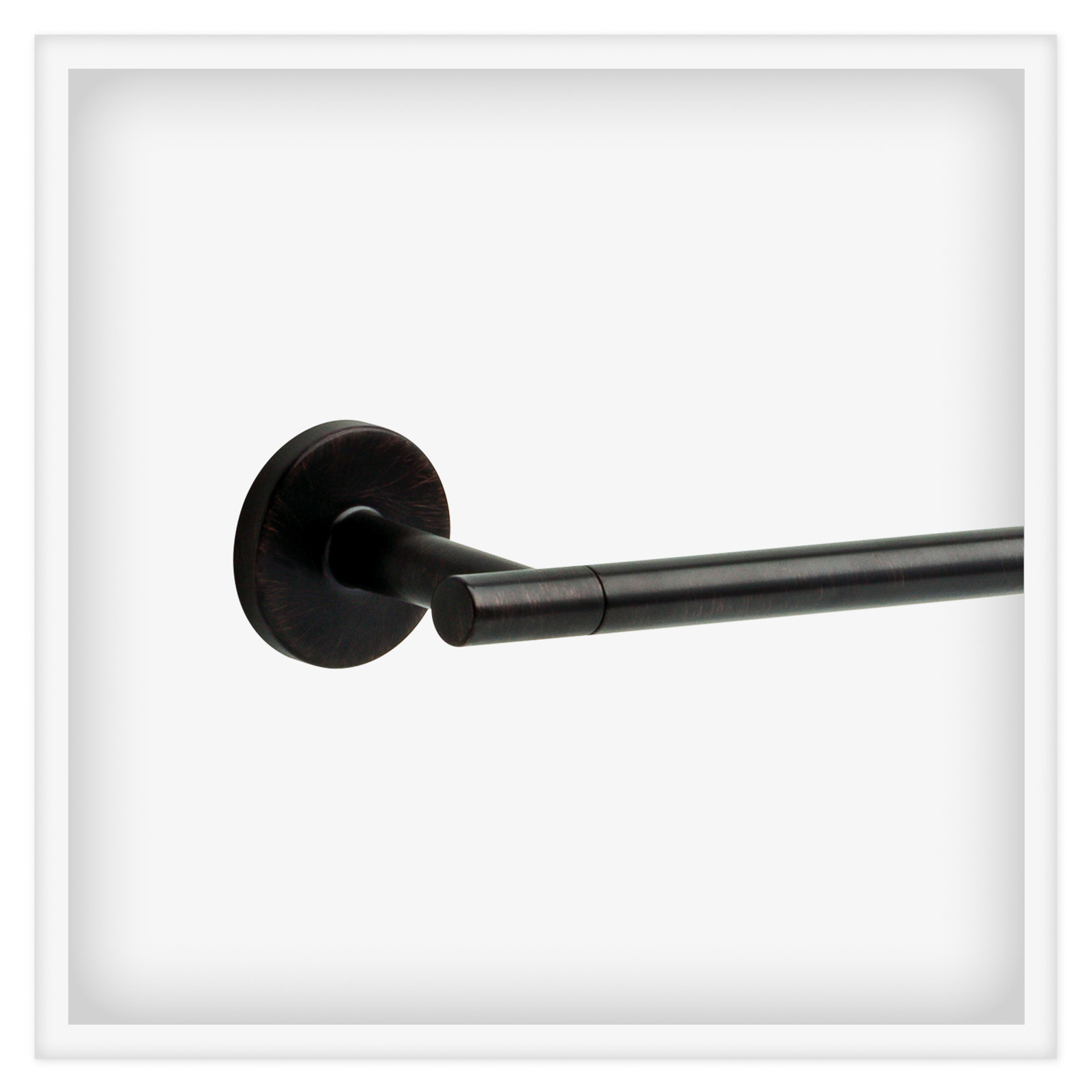 Trinsic 12" Wall-Mounted Towel Bar, Venetian Bronze