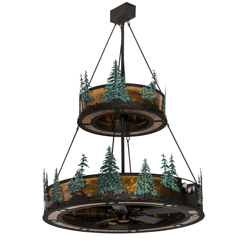 Rustic Lodge Chandelier