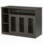 Mobilier de cage pour chien avec tablette réglable, table de bout pour cage de chien
