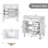 36" Single Bathroom Vanity with Ceramic Top, 2 Soft Close Doors, and 3 Drawer-563080311-563118734