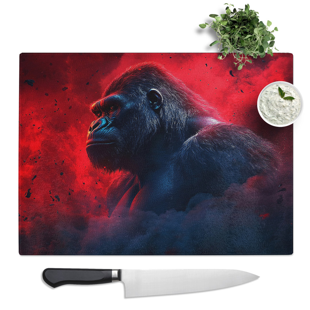 Gorilla Vol.3  Glass Chopping Board