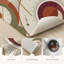 Tapis de cuisine lavables antidérapants Abstract Swirls