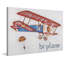 "Biplane" par Reesa Qualia, reproduction sur toile tendue-20054412