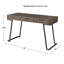 Bureau en bois naturel Uttermost Comrade