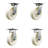 4 Piece Nylon Caster Set