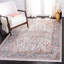Tapis oriental gris / bleu Quinnipack-692302486