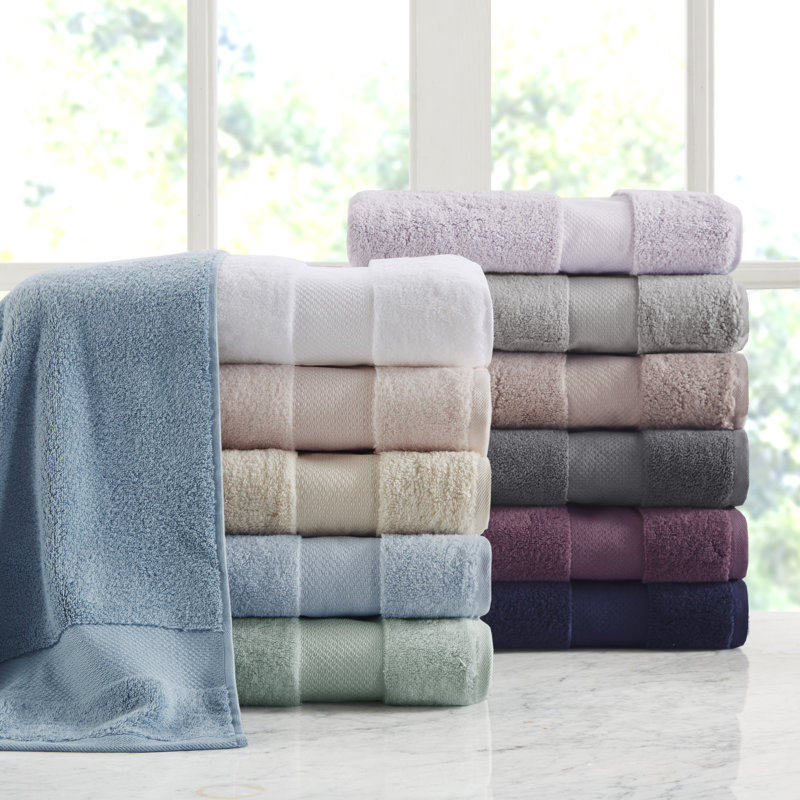Madison Park Signature Turkish Cotton 6-Piece Bath Towel Set