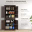 Garde-manger autoportant polyvalent avec beaucoup de rangement et un design élégant-690429086