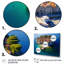 Village de plage aérienne dans le sud de la France III - ensemble de 4 décorations murales plage et océan-347993122