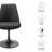 Lippa Vegan Leather Swivel Dining Chair-105239651-105239652