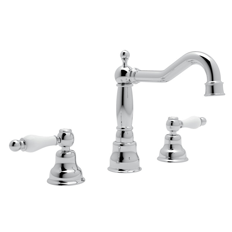 Arcana™ Widespread Bathroom Faucet with Drain Assembly, Polished Chrome