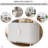 Curved Design Light Luxury Sideboard With Adjustable Shelves-1105511763