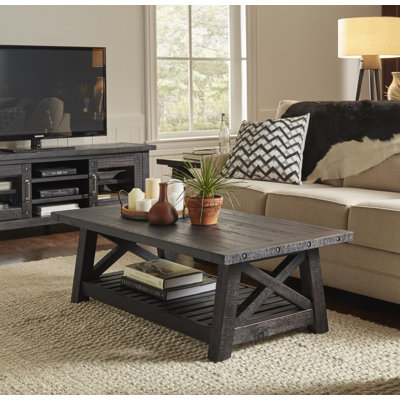 Kilby Solid Wood Single Coffee Table