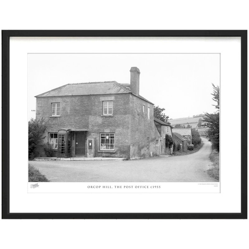 Orcop Hill, The Post Office C1955 by Francis Frith - Single Picture Frame Print, 40cm H x 50cm W x 2.3cm D