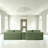 127" U-Shaped Compressed Boneless Sectional Sofa with Ottoman and Console,No Assembly Required-1967250299