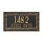 Pinecone 2-Line Wall Address Plaque-1327386559-1327386547