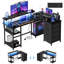 Modular L-Shaped Steel Computer Desk-366983247-366983244