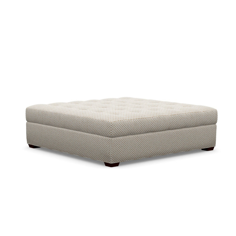 Baxter Square Ottoman, Sierra, Macrame 090612