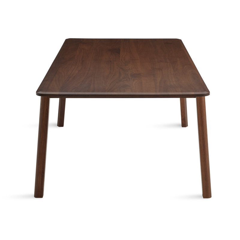 Keeps Solid Wood Dining Table, Walnut, 42" W x 100" L