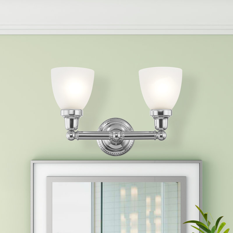 Amida 2 - Light Dimmable Vanity Light, Polished Chrome
