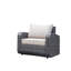 Deux fauteuils club d'extérieur avec coussin Ovellette