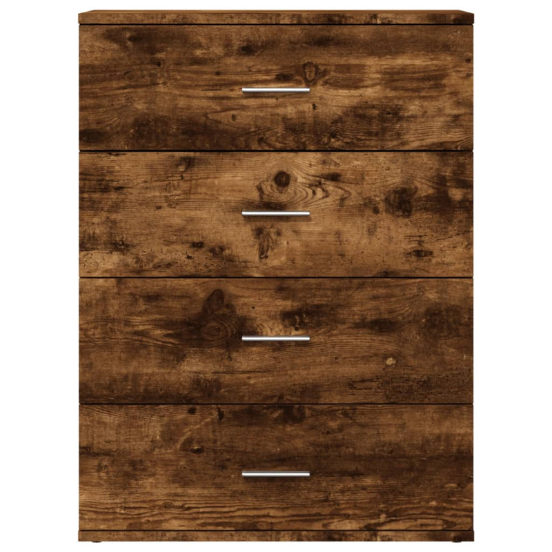 Orel Sideboard 60x39x80 cm Engineered Wood, Smoked Oak