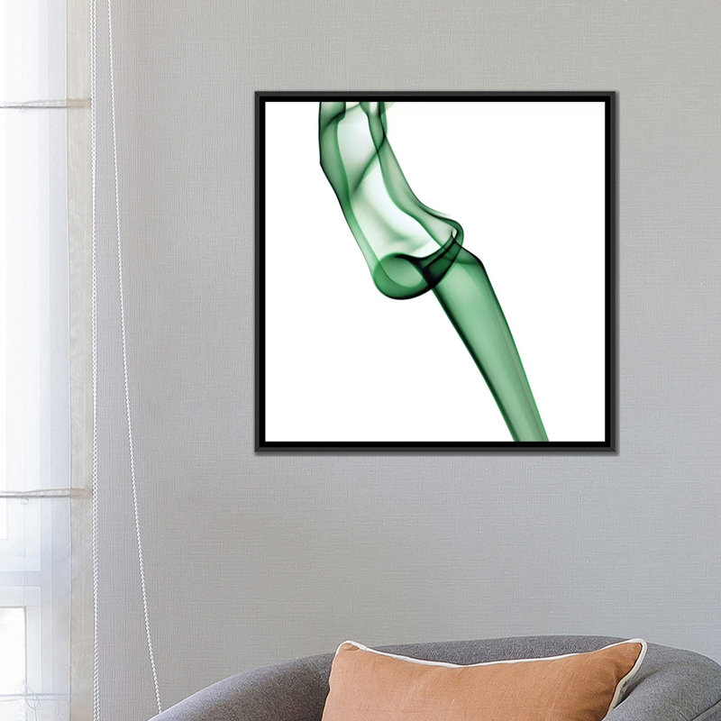 «Smoke VIII PhotoINC Studio», reproduction de photo sur toile tendue, H 5 po x l 18 po x P 18 po, Toile avec cadre noir