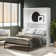 Makassar Murphy Bed with Gallery Shelf & Touch Sensor LED Lighting