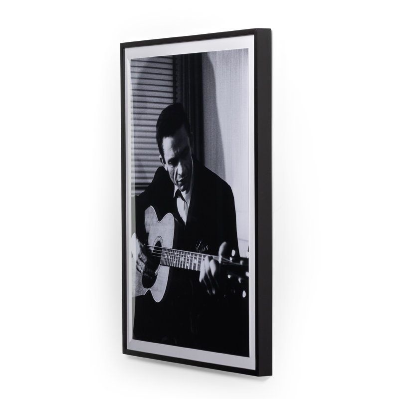 Johnny Cash Print by Getty Images, 48" H x 36" W x 2.5" D