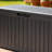80 Gallon Lockable Resin Deck Box, Waterproof Outdoor Patio Storage Box For Garden Tools & Patio Furniture-129177309
