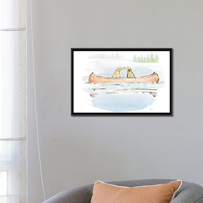 «Lakeside Days IV», reproduction sur toile tendue
