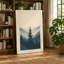 Silent Mountain Forest Scandinavian - Wrapped Canvas-634259236-634259237