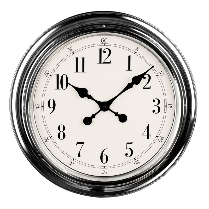 Wall Clock, Chrome